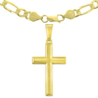 Mens figaro chain deals with cross